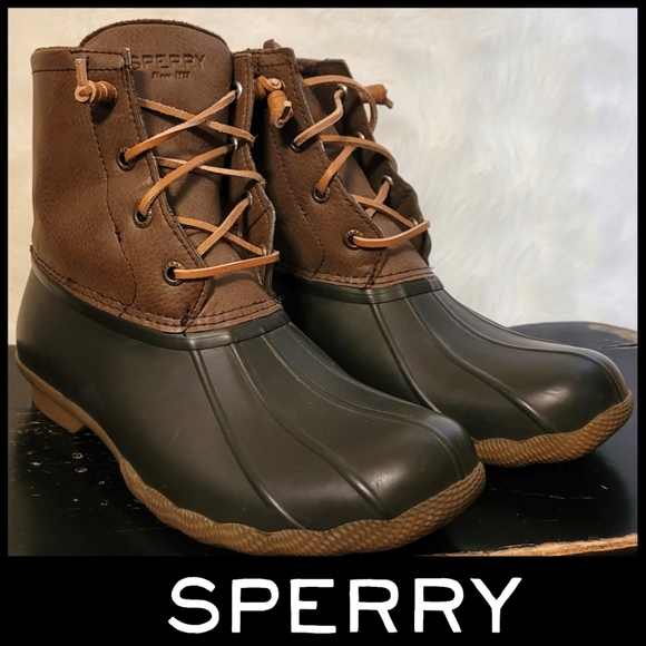 Sperry Salt Water Duck Boots Size 7 - Picture 1 of 7